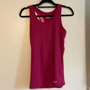 4 for 20 / Pink Under Armour athletic tank top!